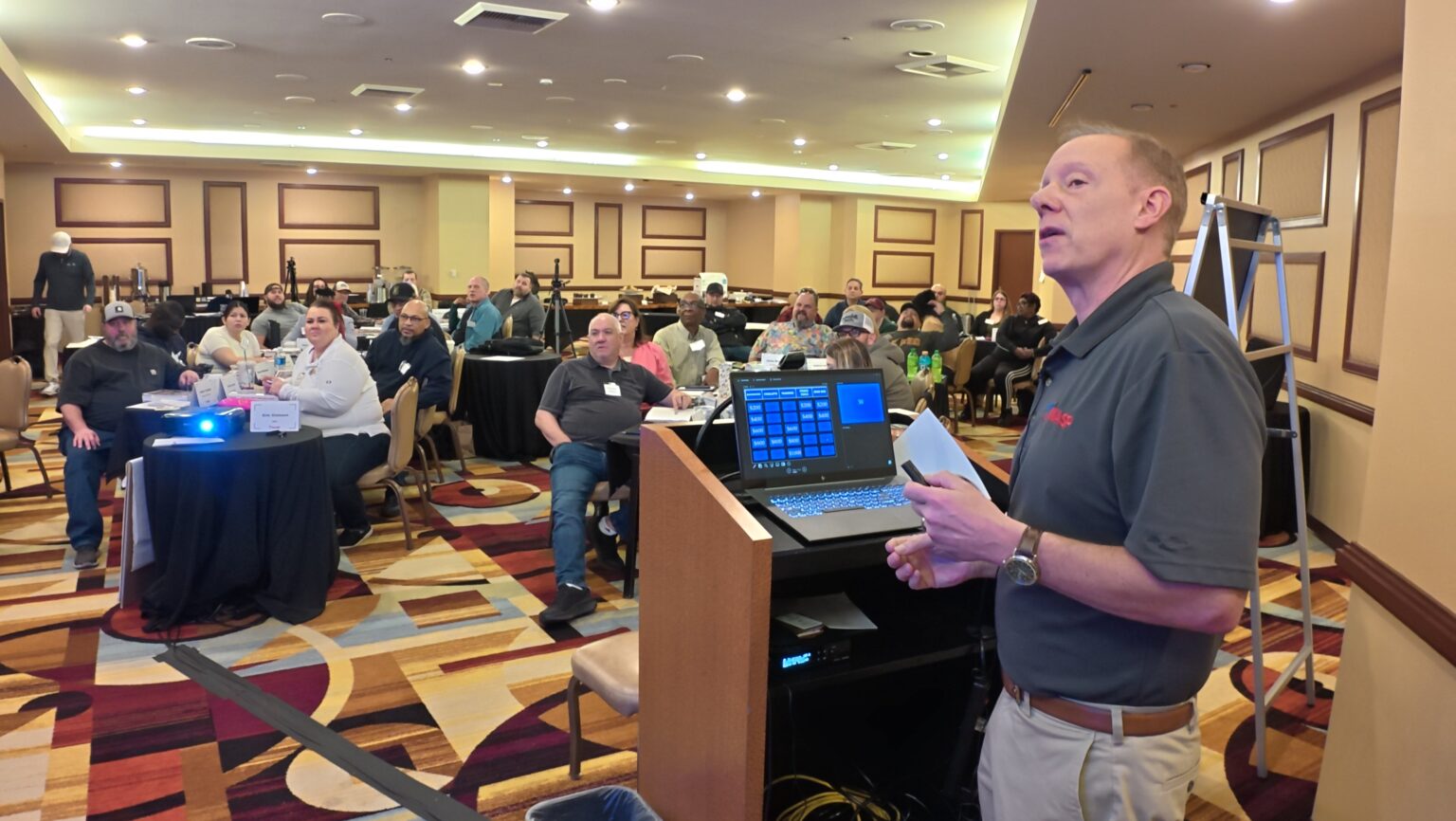 Eric Gislason teaching a live CSM class in Las Vegas, NV.